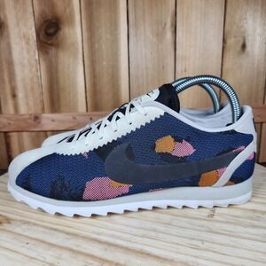 Nike‎ Cortez Ultra Shoes Womens 8.5 Blue Multi Color 847894-400 Retro Sneakers